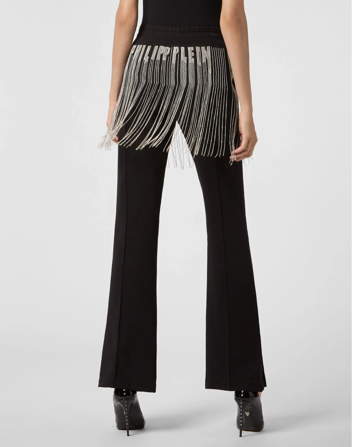 Jogging Trousers Fringe, цвет: Черный