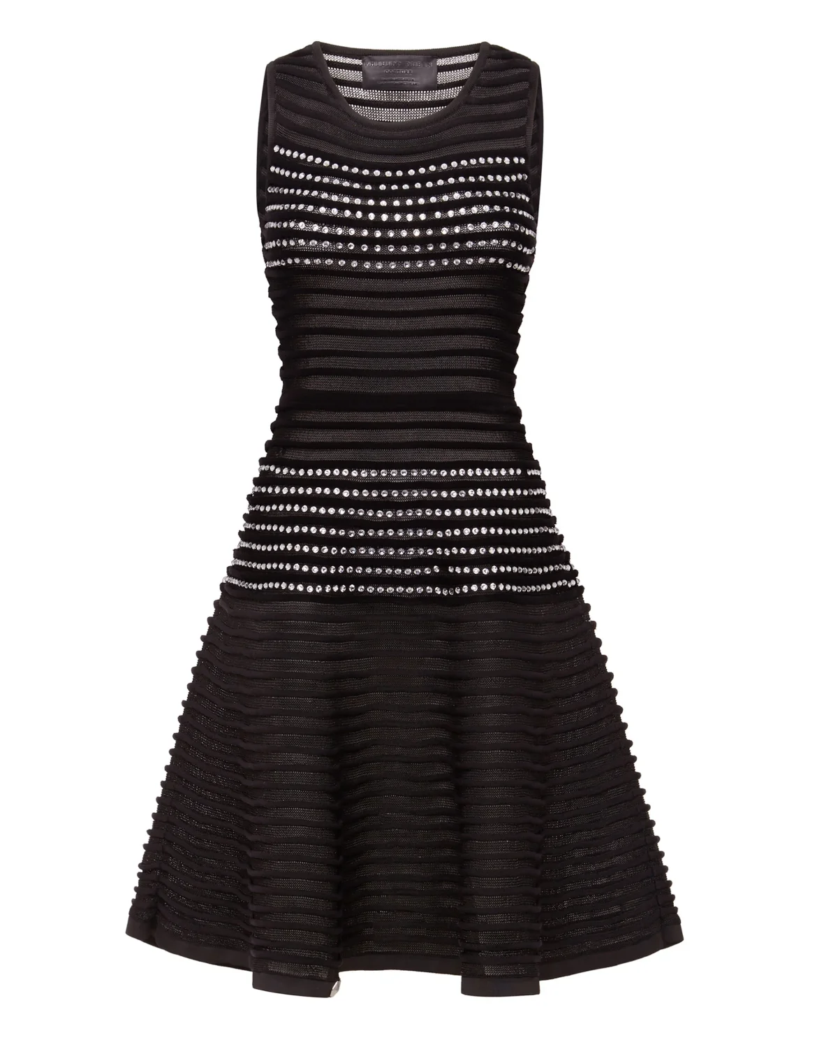 Knit Day Dress Crystal, цвет: Черный