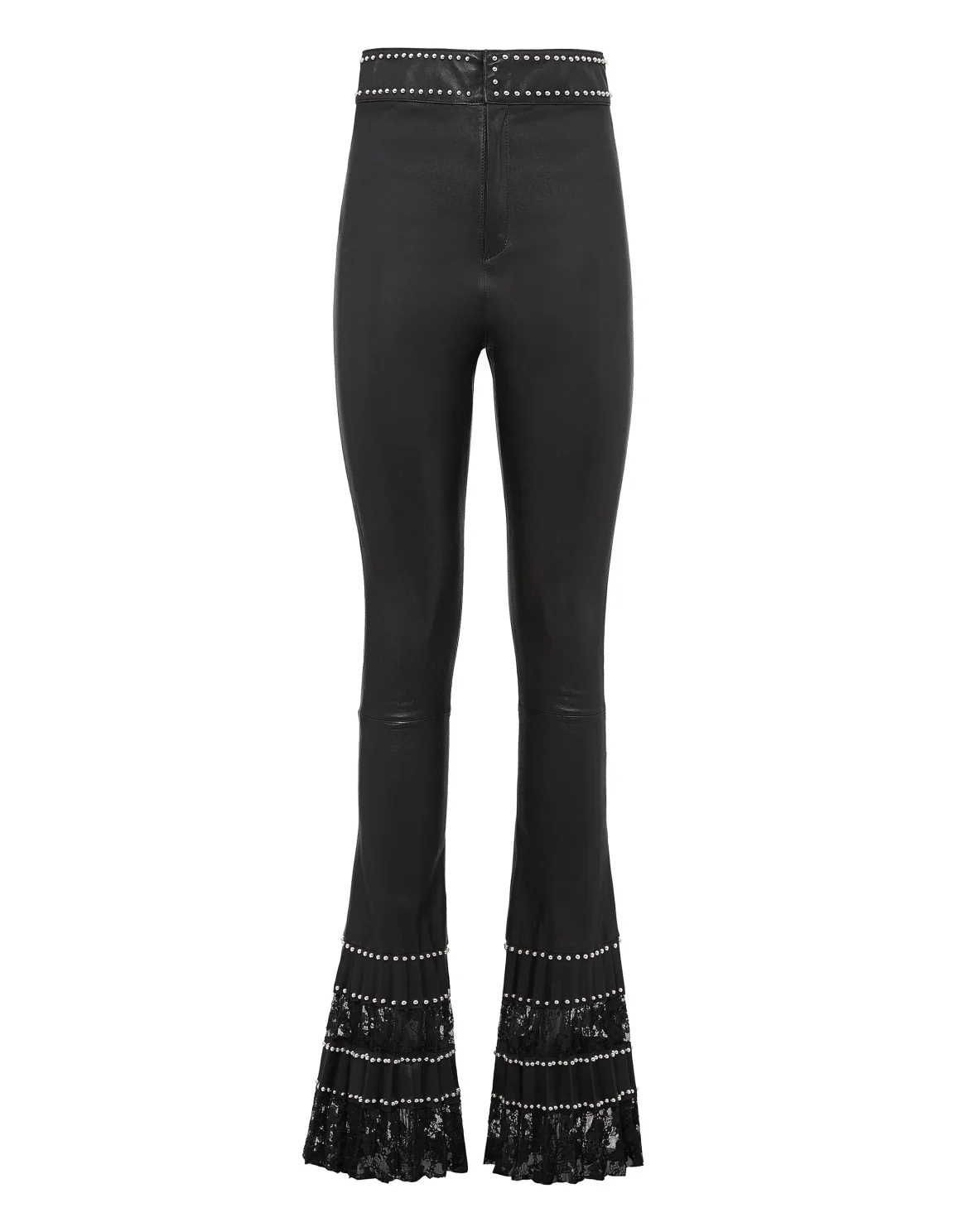 Leather Flares Lace, цвет: Черный