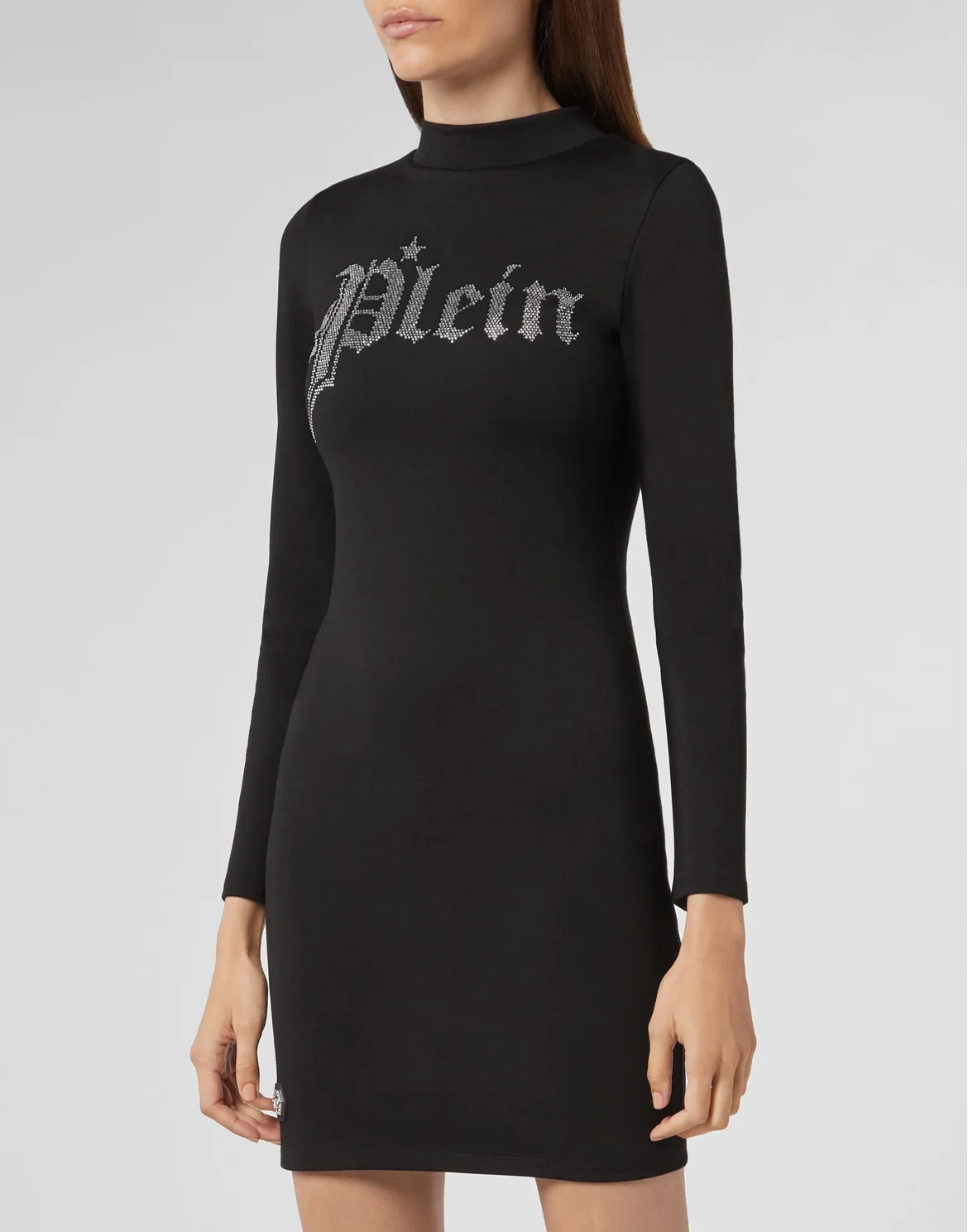 Short Dress Gothic Plein, цвет: Черный