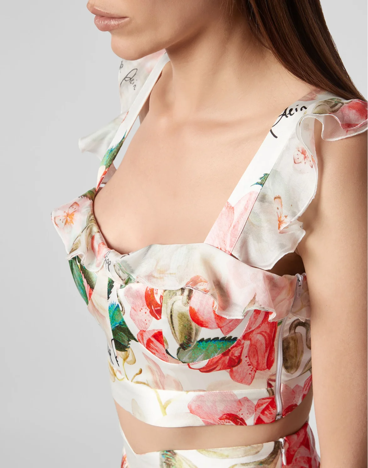 SS Top Flowers, цвет: Белый