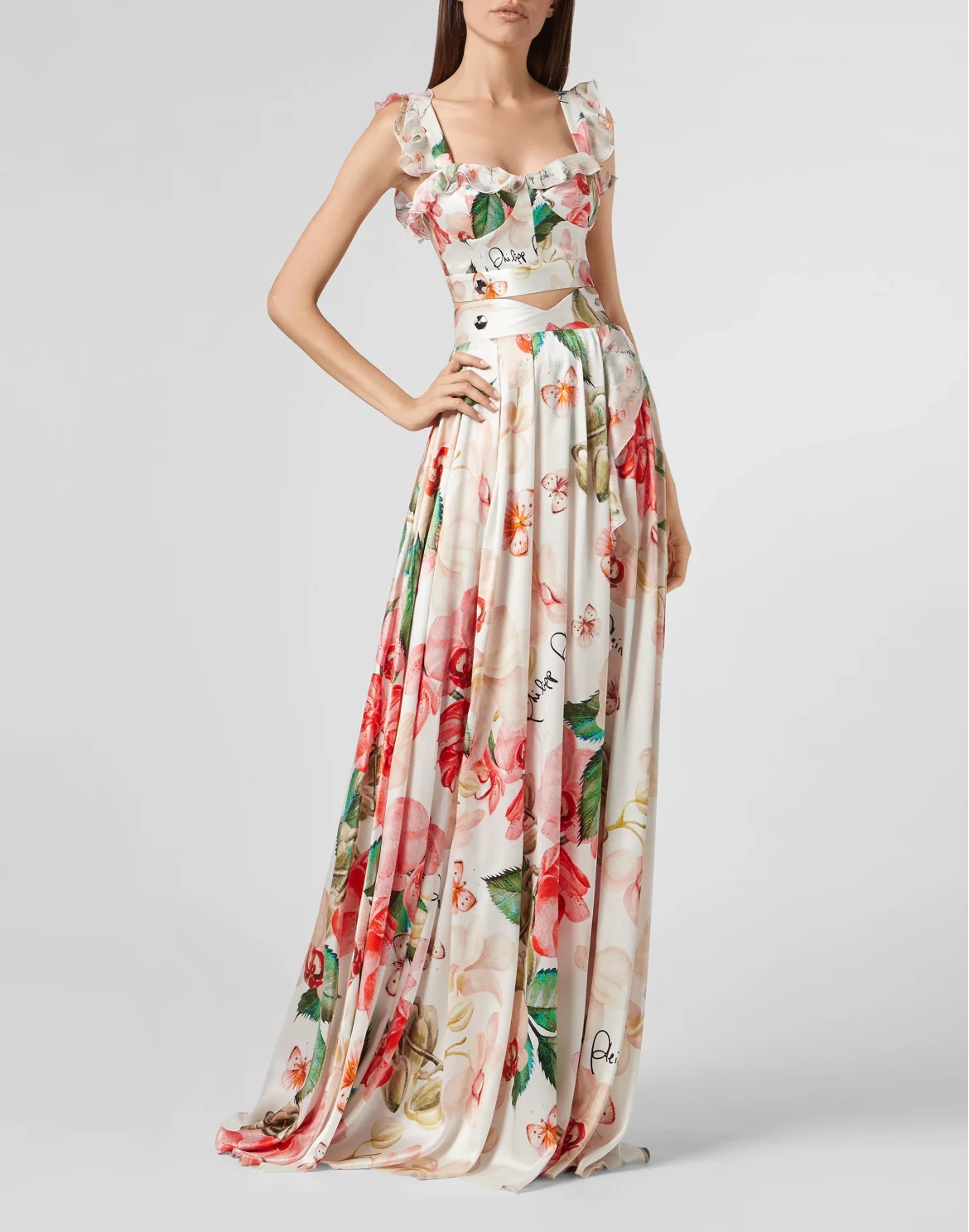SS Top Flowers, цвет: Белый