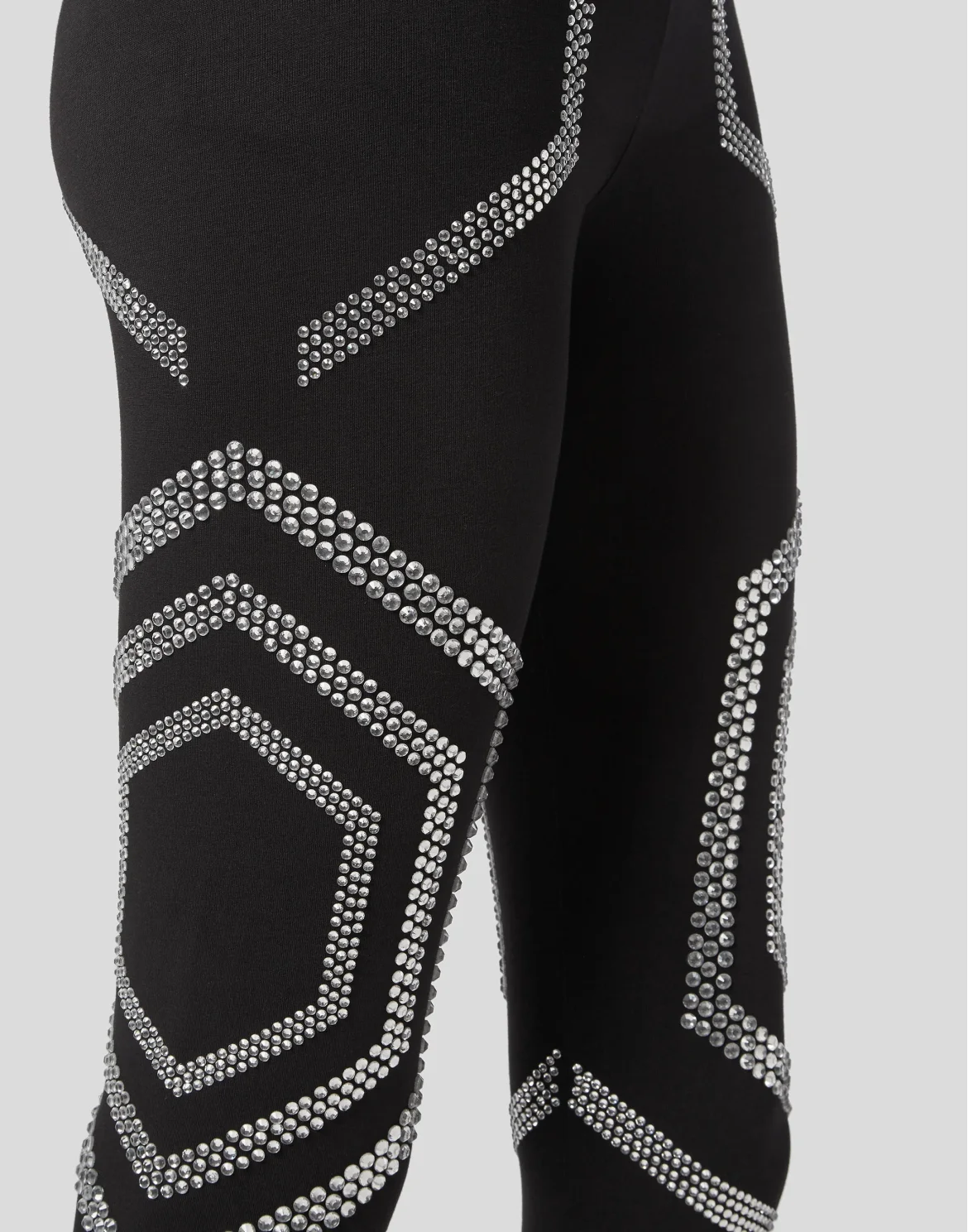 Leggings Geometric, цвет: Черный