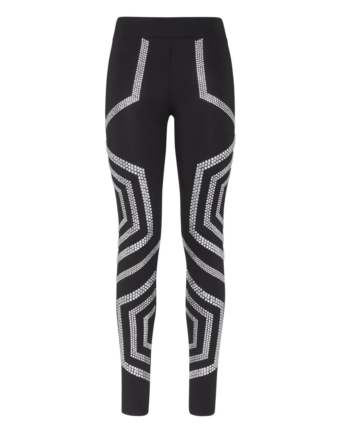 Leggings Geometric, цвет: Черный