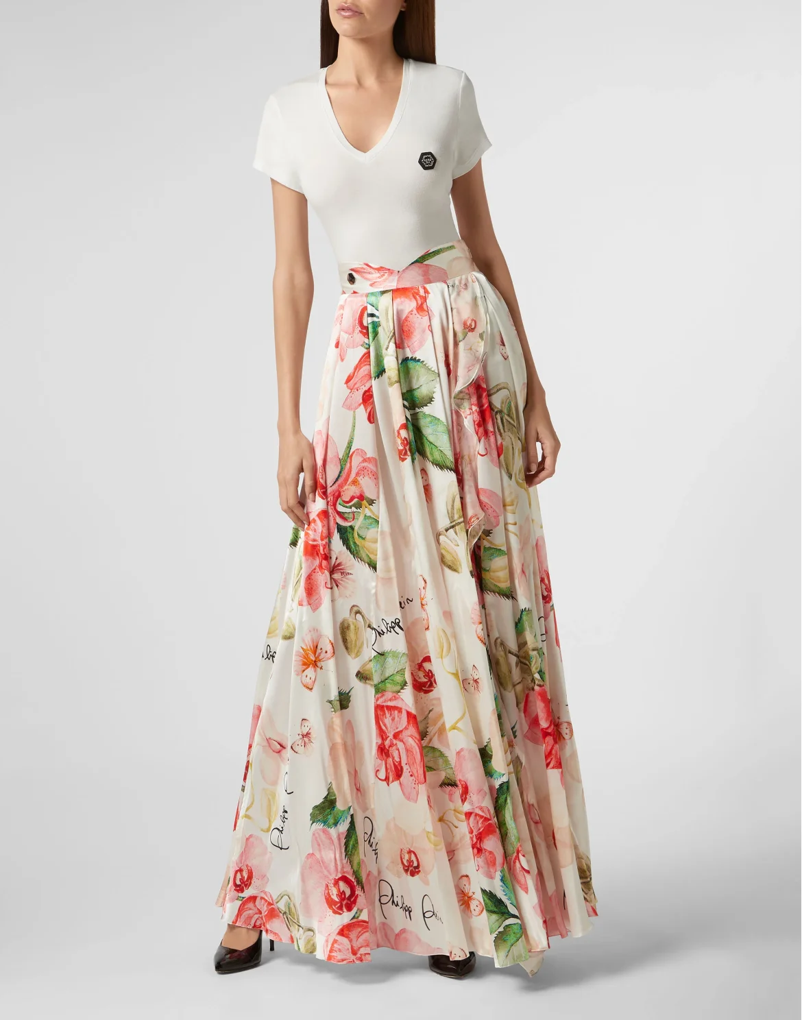 Long Skirt Flowers, цвет: Белый