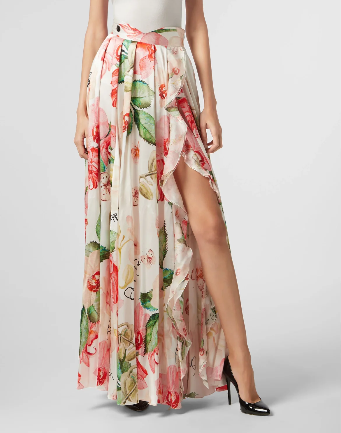 Long Skirt Flowers, цвет: Белый