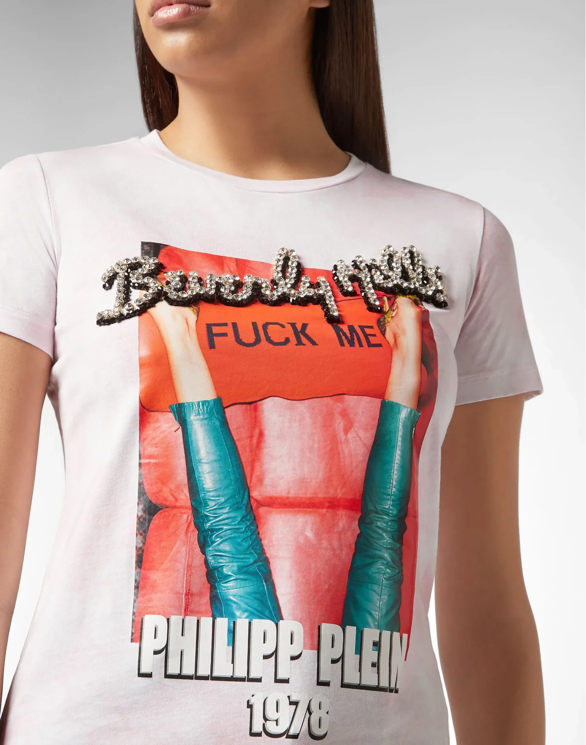 T-shirt Round Neck SS PP1978, цвет: Розовый