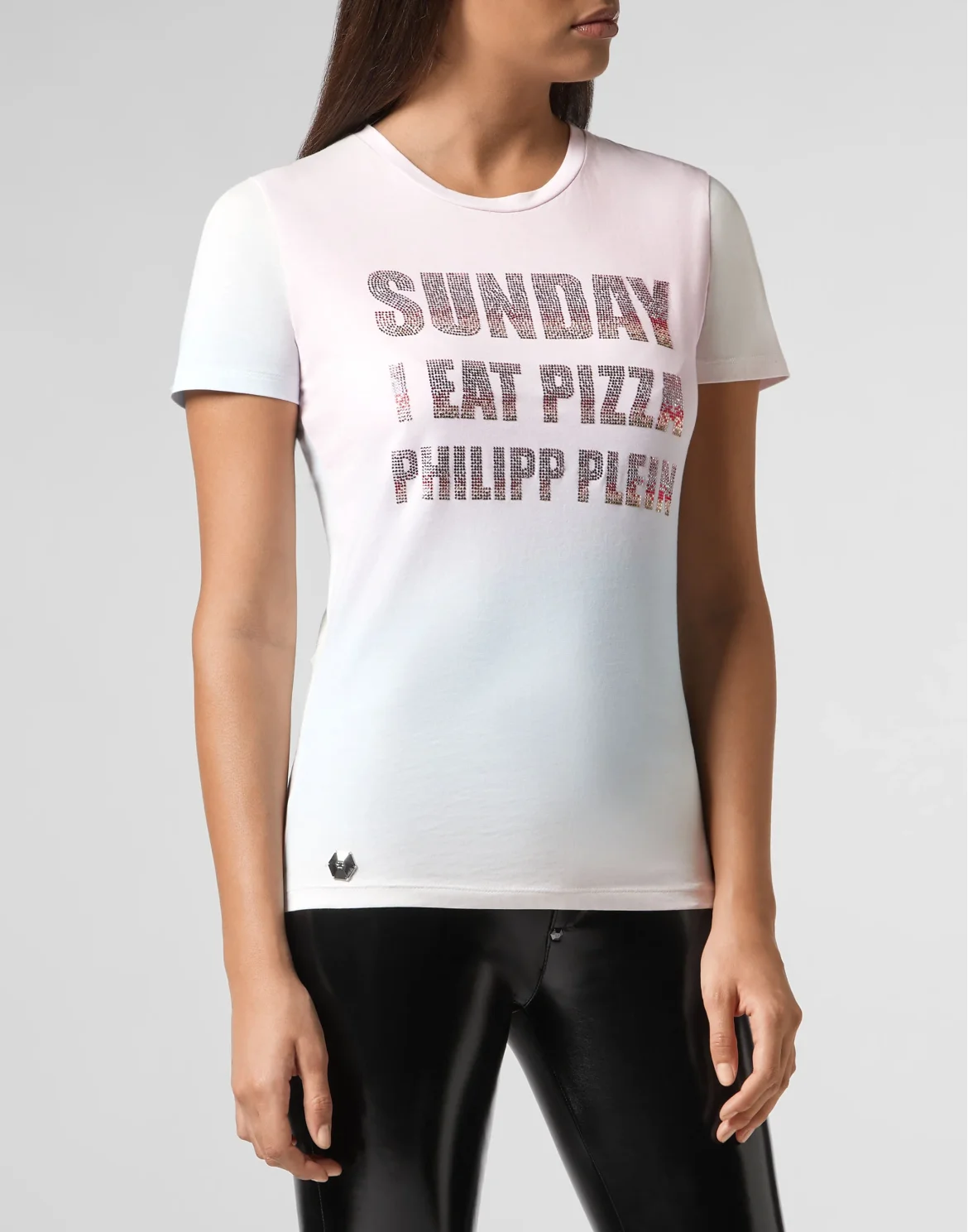 T-shirt Round Neck SS Crystal, цвет: Мультиколор