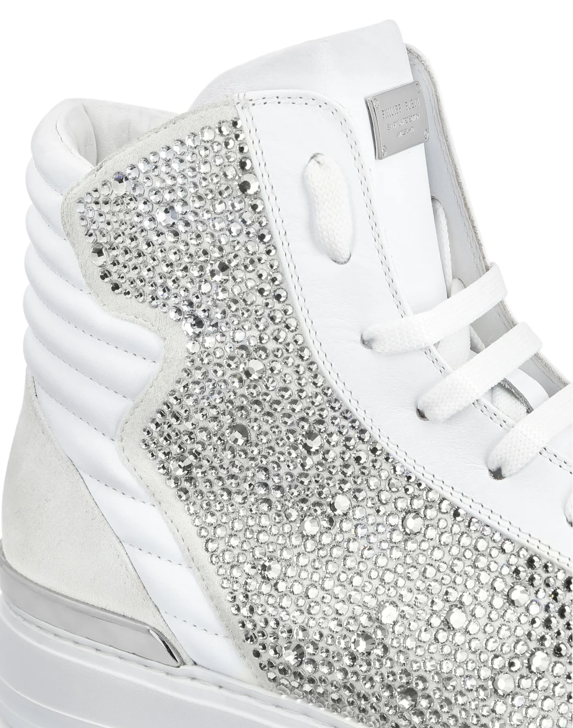 Hi-Top Sneakers Crystal, цвет: Белый