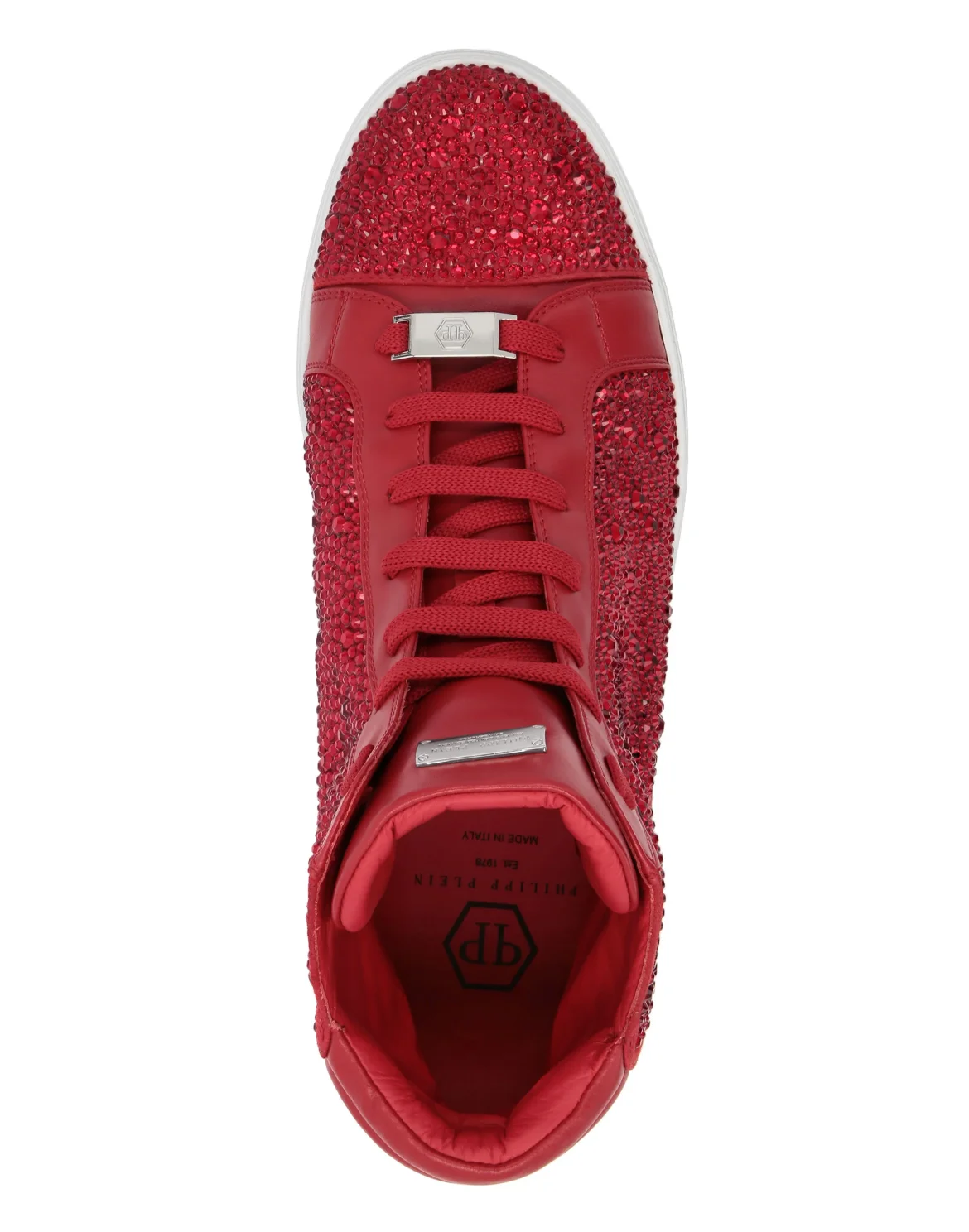 Hi-Top Sneakers Crystal, цвет: Красный