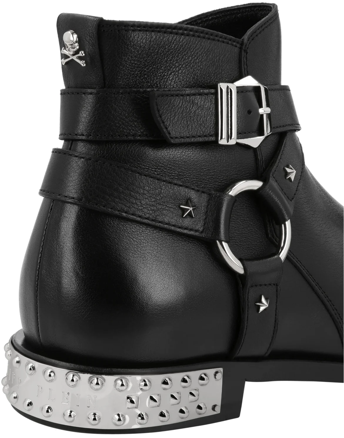 Boots Low Flat Stars, цвет: Черный