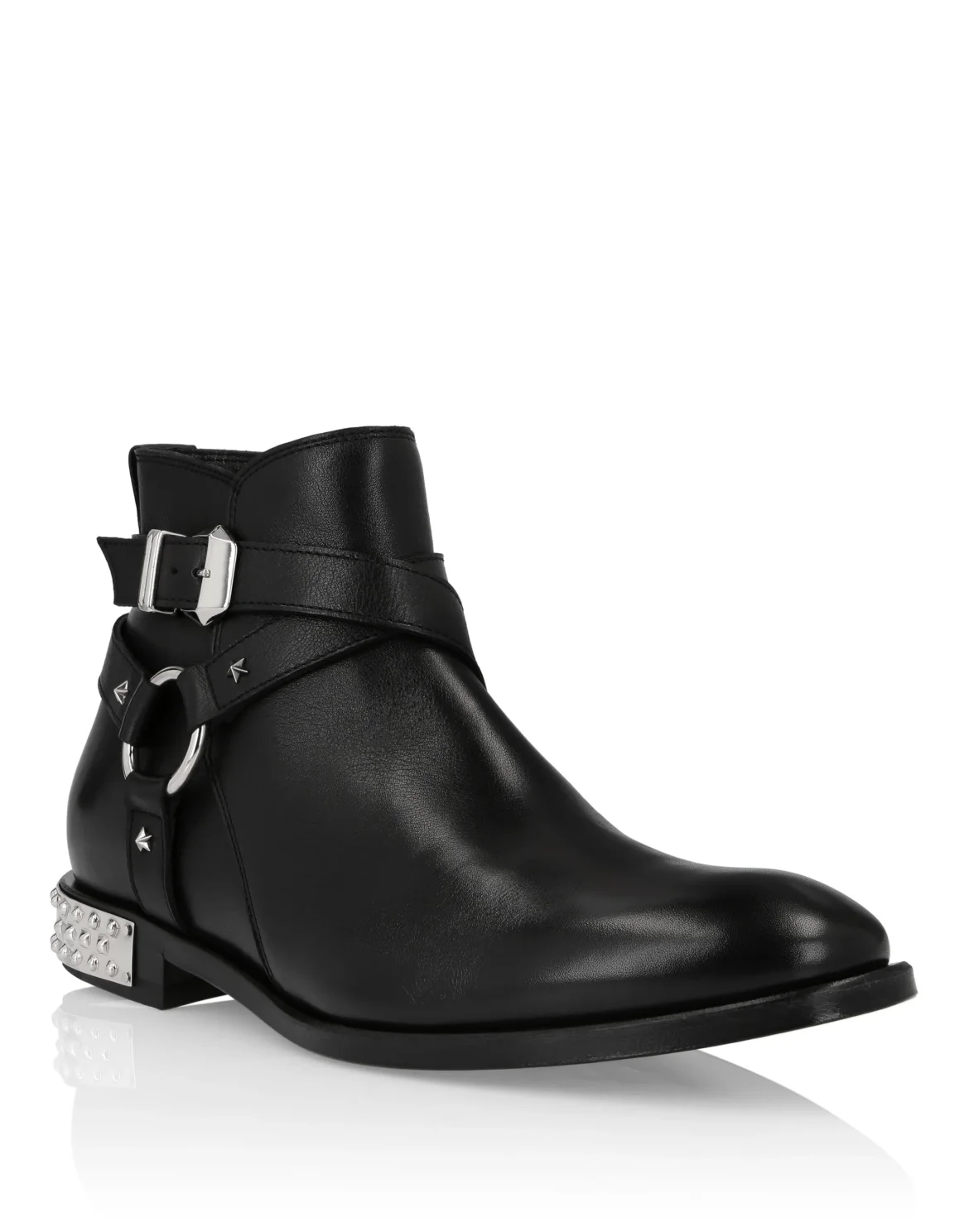 Boots Low Flat Stars, цвет: Черный