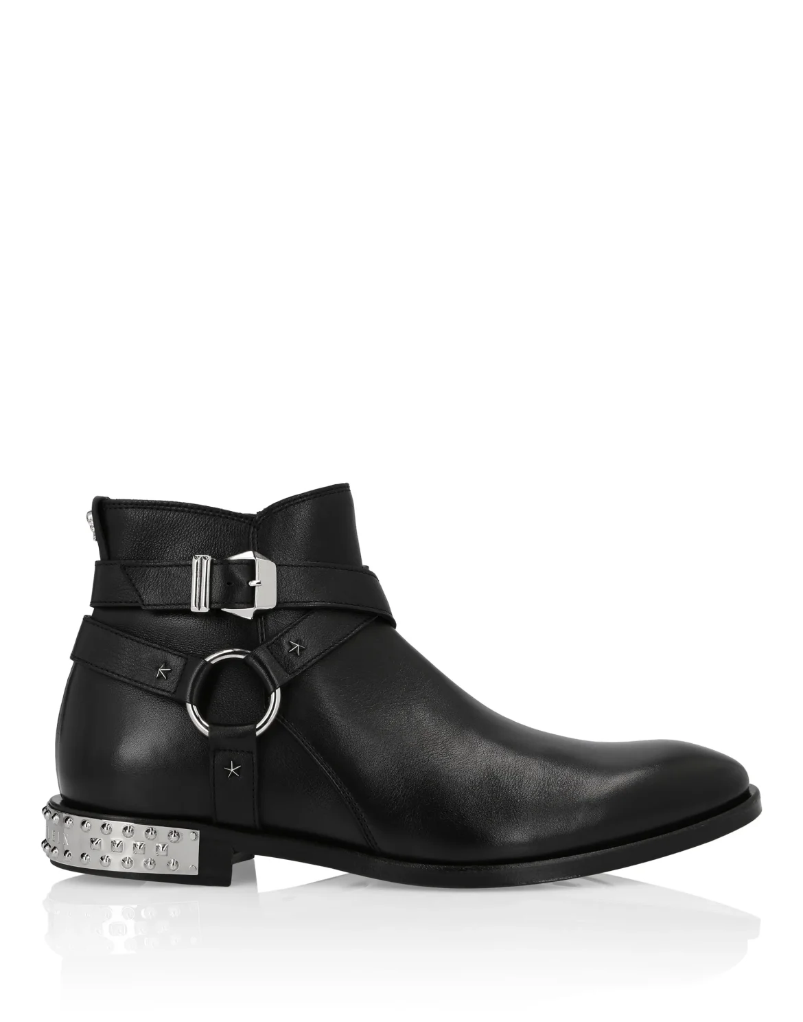 Boots Low Flat Stars, цвет: Черный