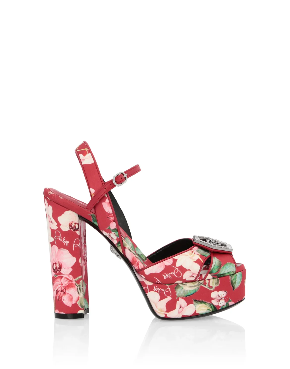 Sandals High Heels Statement, цвет: Красный