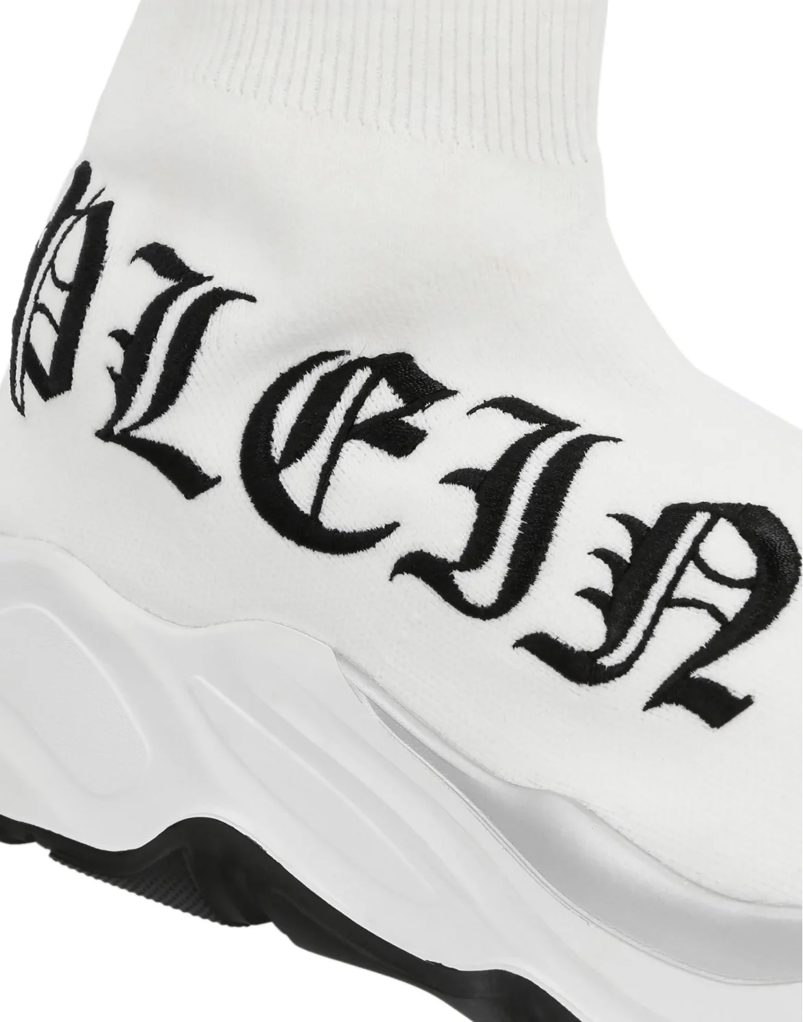 Hi-Top Sneakers Gothic Plein, цвет: Белый