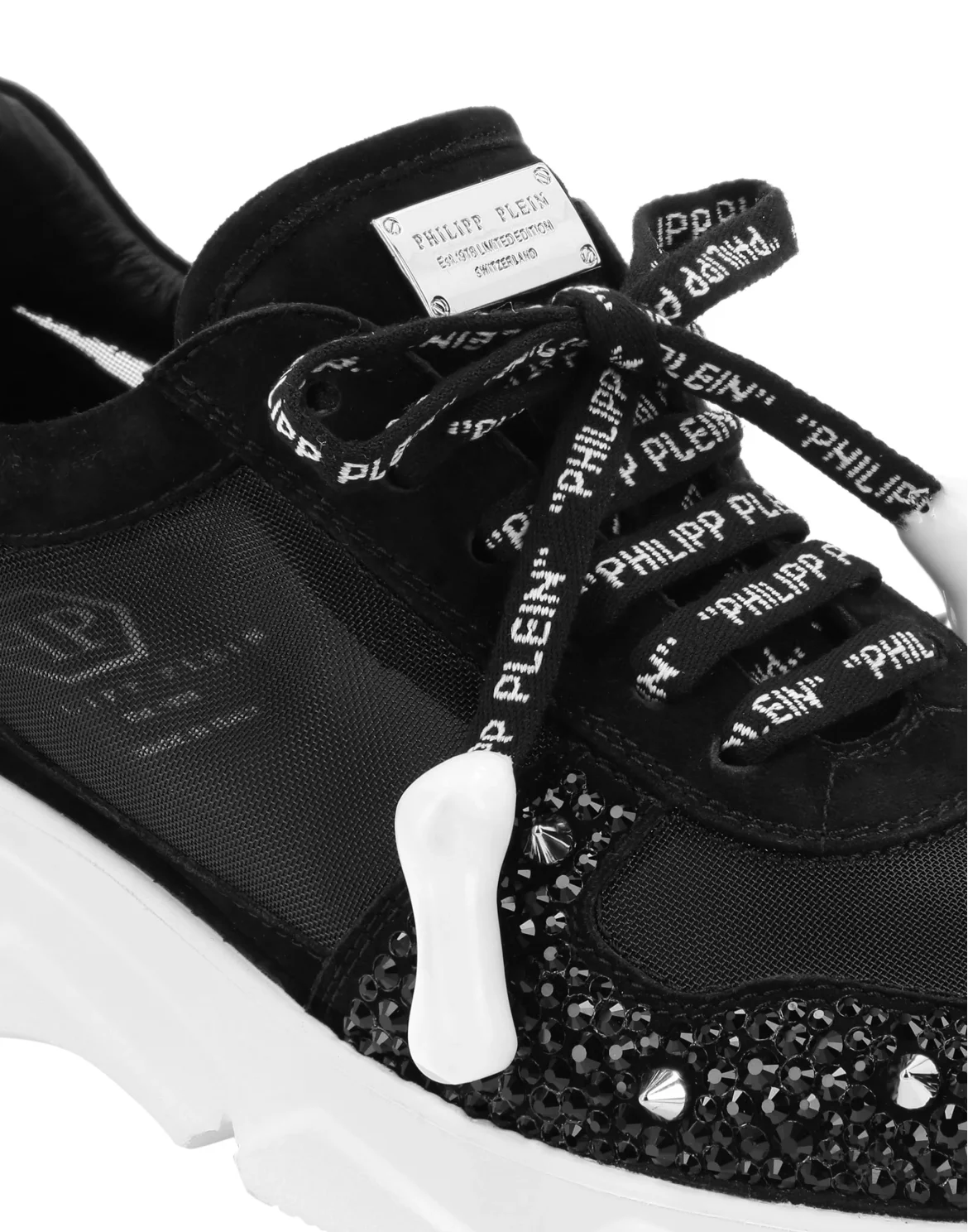 Lo-Top Sneakers Crystal, цвет: Черный