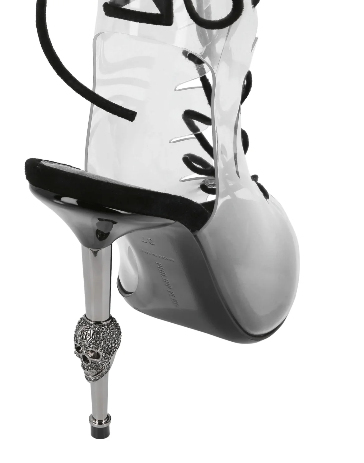 bootie high heels Statement, цвет: Серебристый