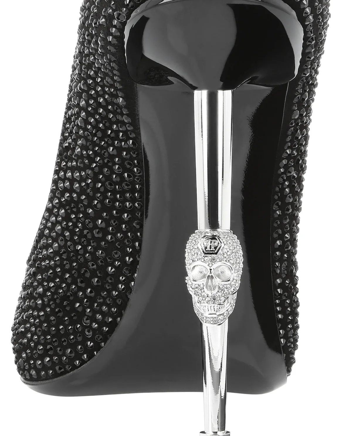 Decollete Hi-Heels Crystal, цвет: Черный