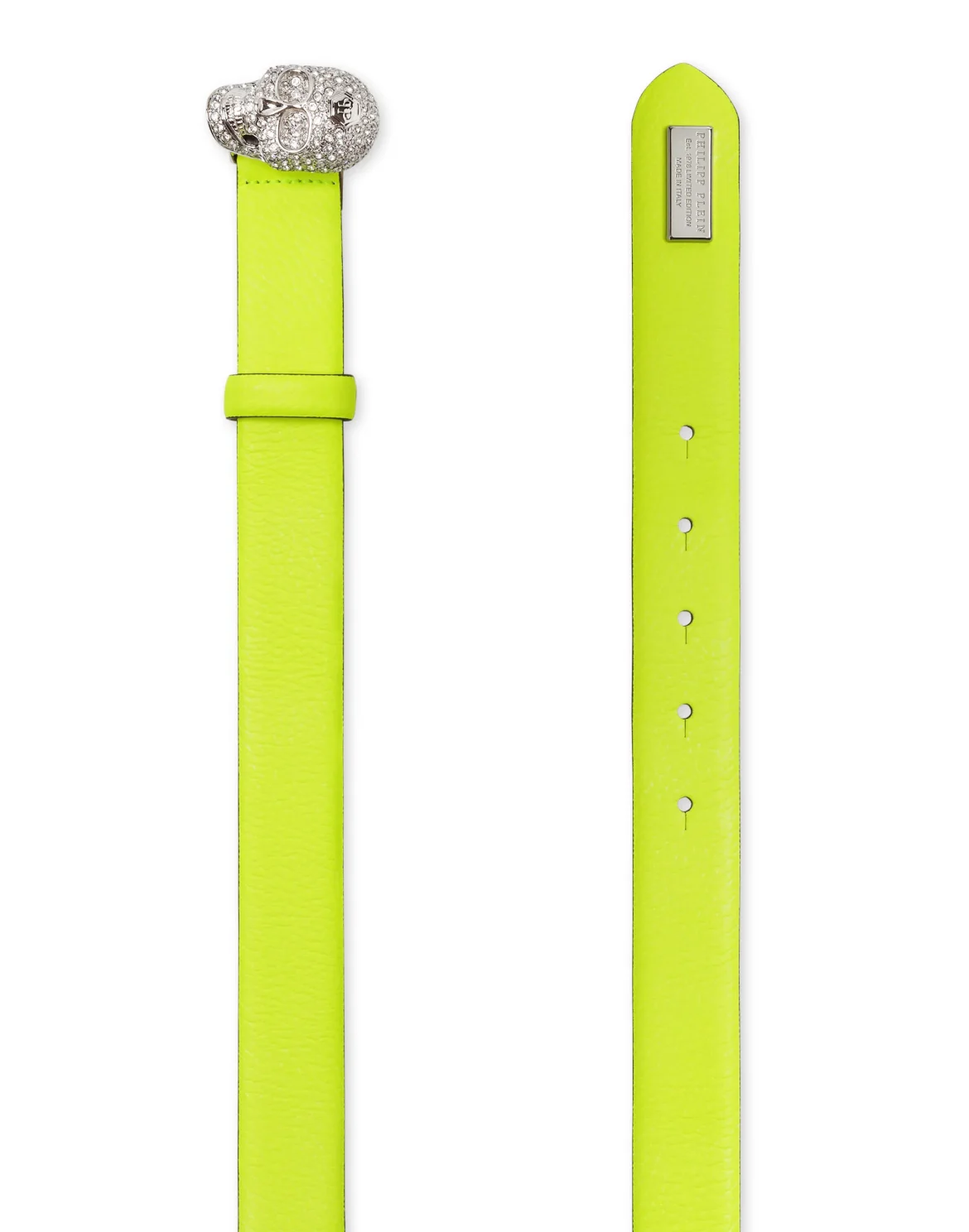 Belt Skull crystal, цвет: Желтый