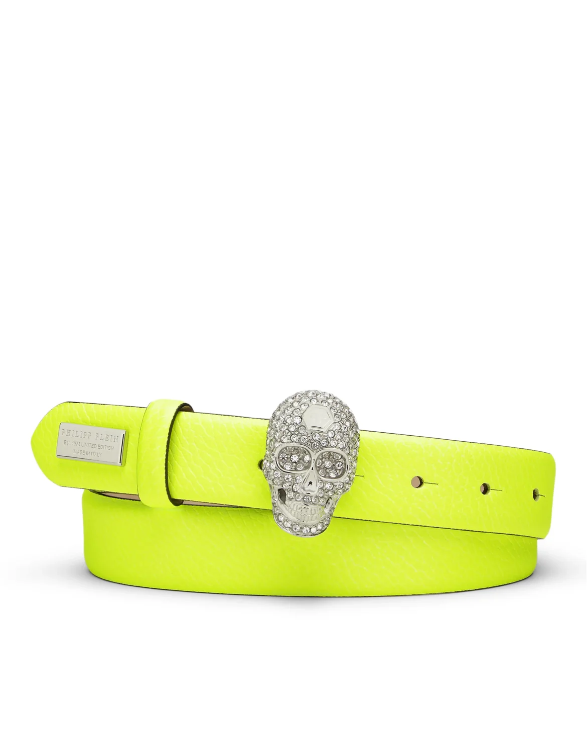 Belt Skull crystal, цвет: Желтый