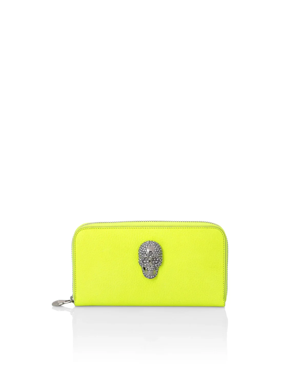Continental wallet Skull crystal, цвет: Желтый