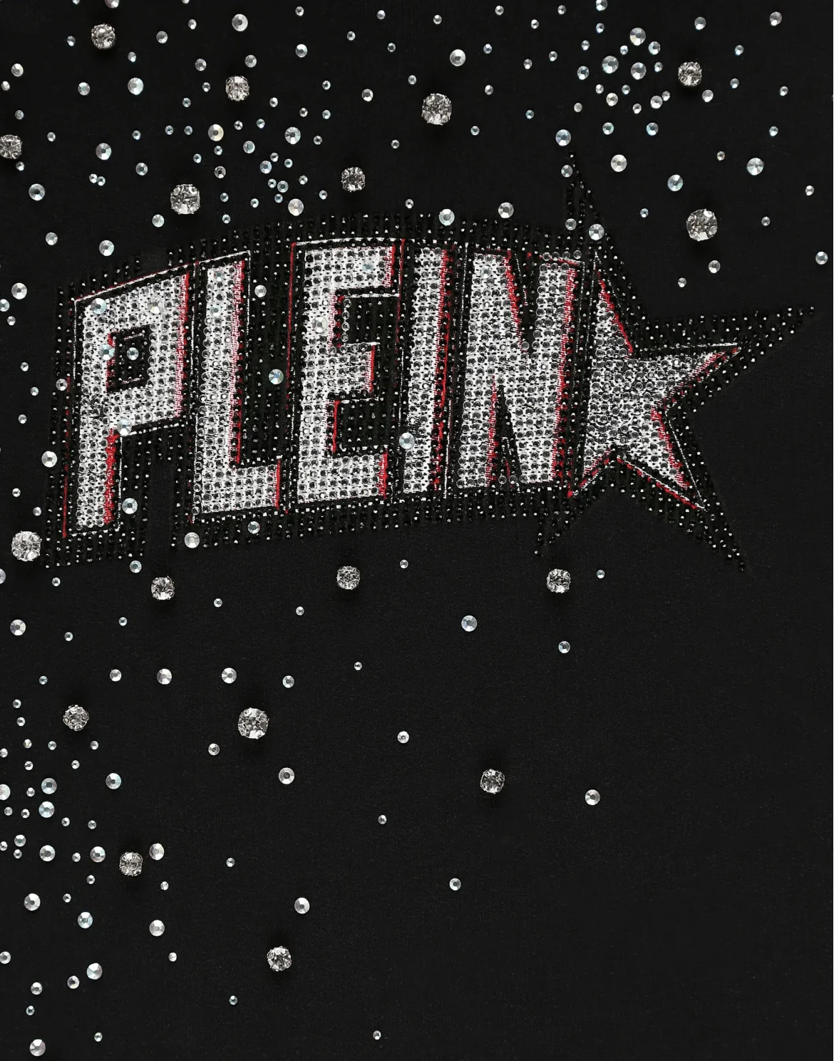 Hoodie sweatshirt Plein Star, цвет: Черный