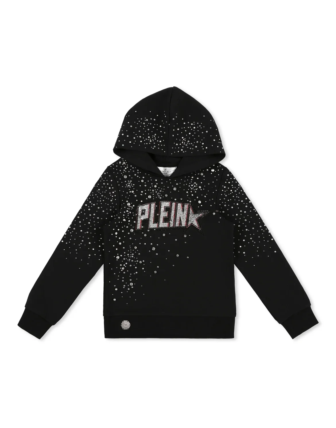 Hoodie sweatshirt Plein Star, цвет: Черный