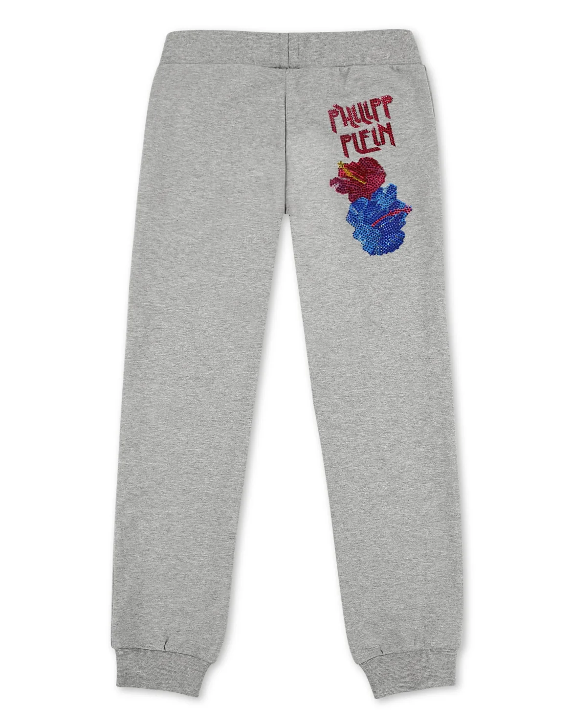Jogging Trousers Flowers, цвет: Серый