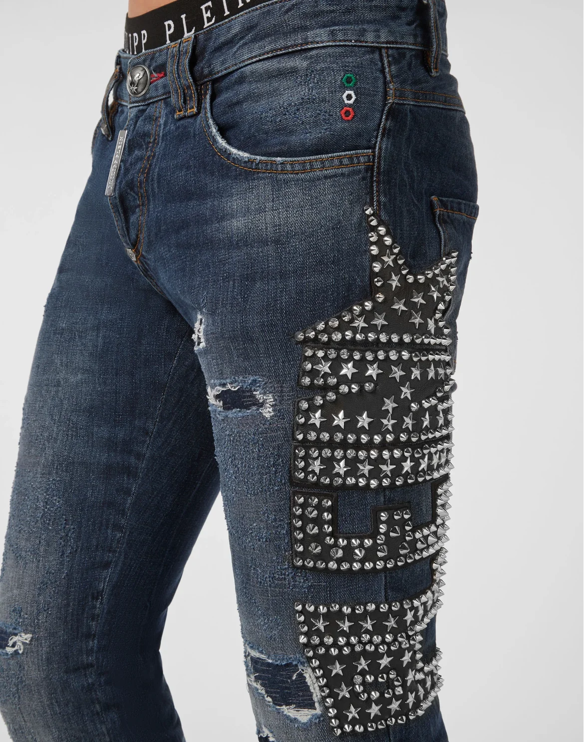 Straight Cut Plein Star, цвет: Синий