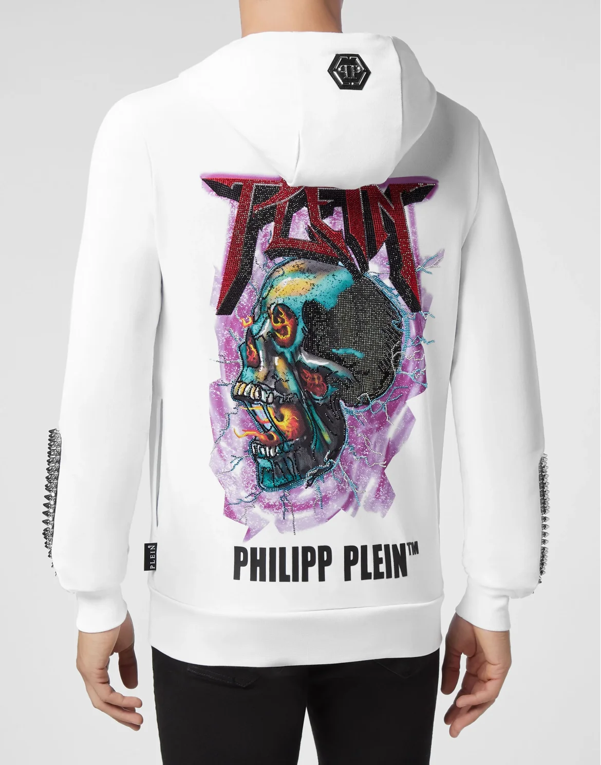 Hoodie Sweatjacket Rock PP, цвет: Белый