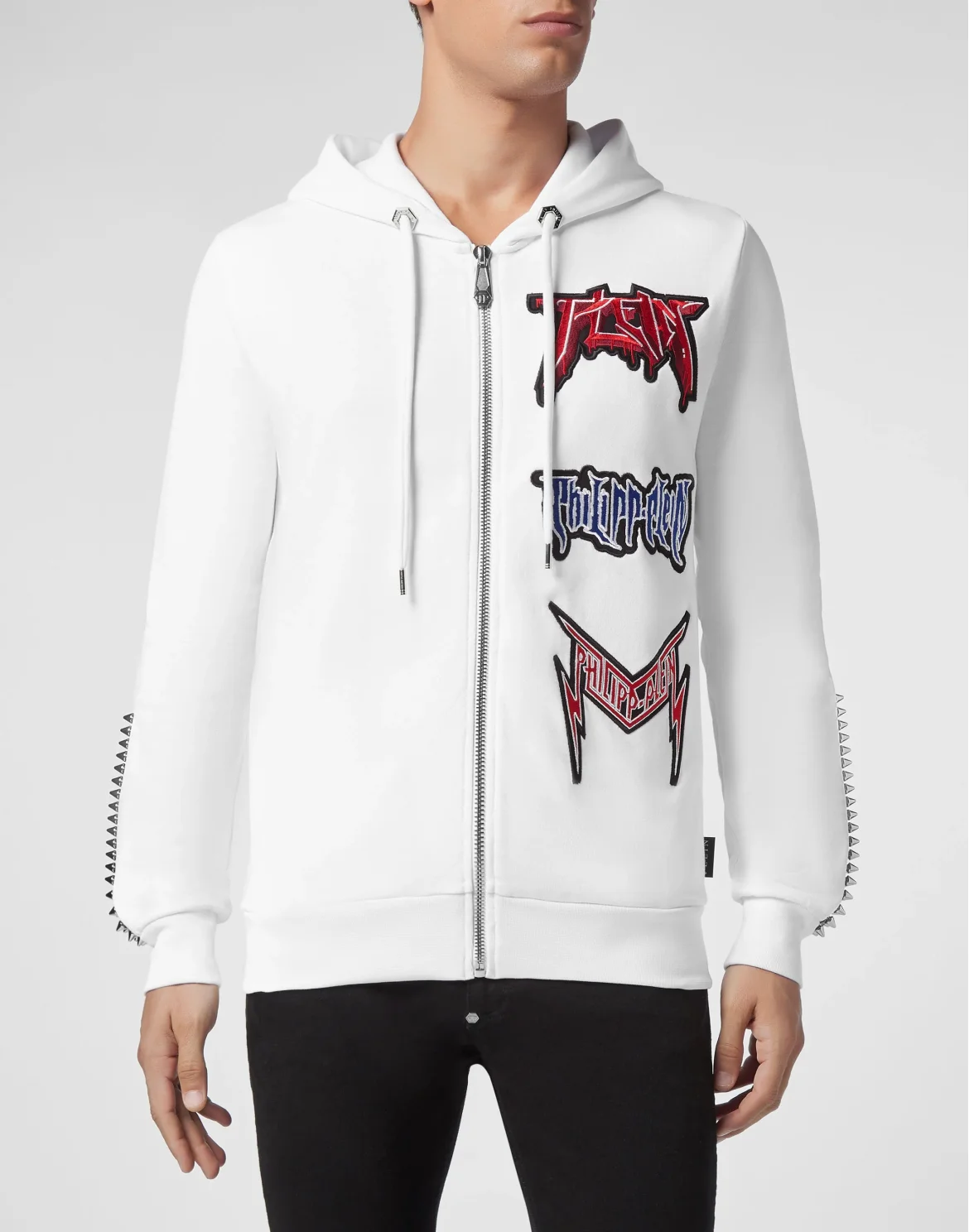 Hoodie Sweatjacket Rock PP, цвет: Белый