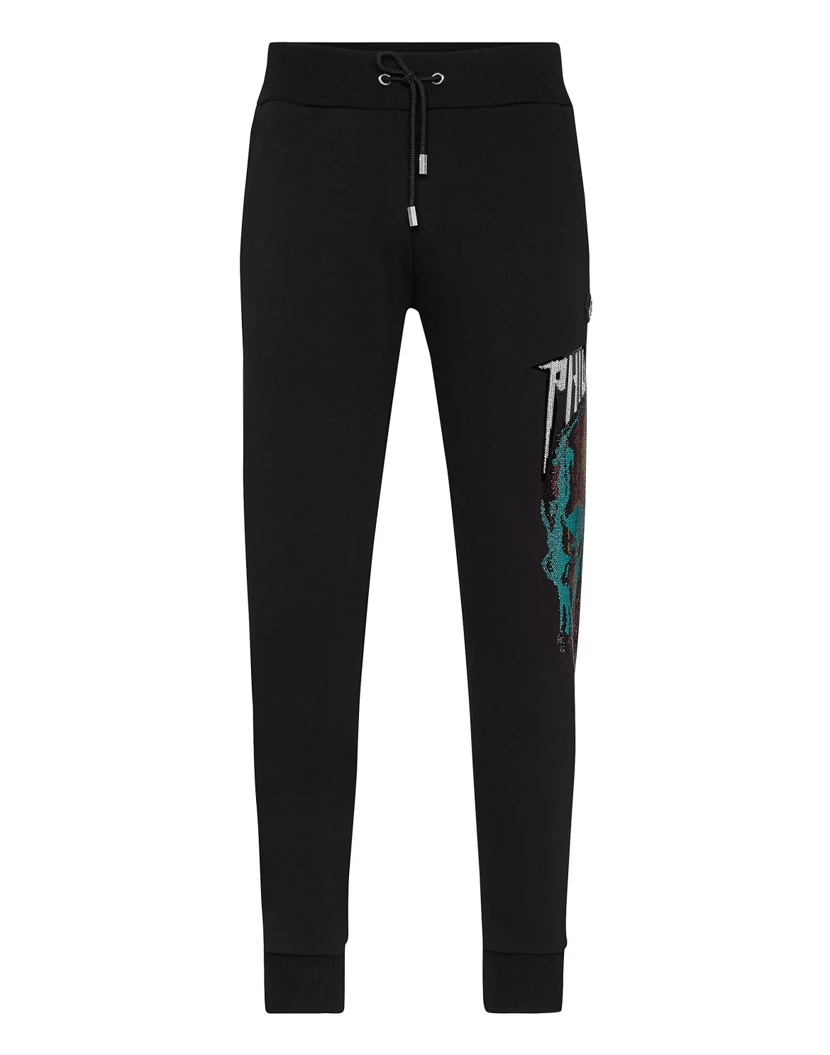 Jogging Trousers Skull and Plein, цвет: Черный