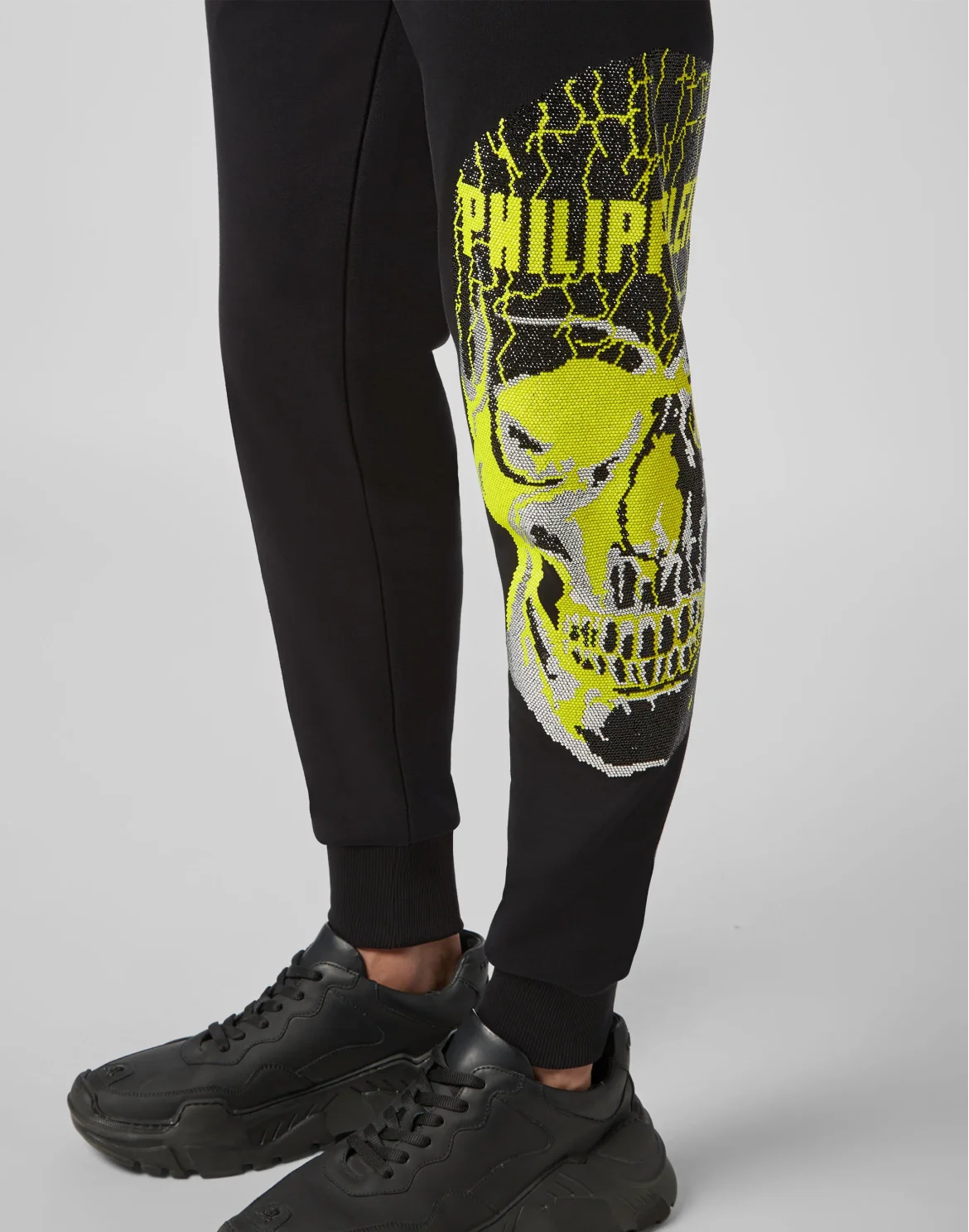 Jogging Trousers Skull strass, цвет: Черный