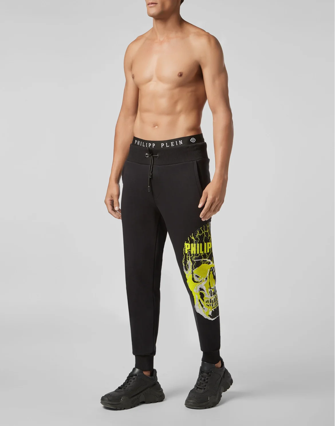 Jogging Trousers Skull strass, цвет: Черный
