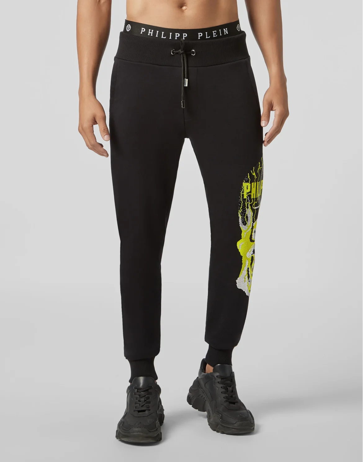 Jogging Trousers Skull strass, цвет: Черный