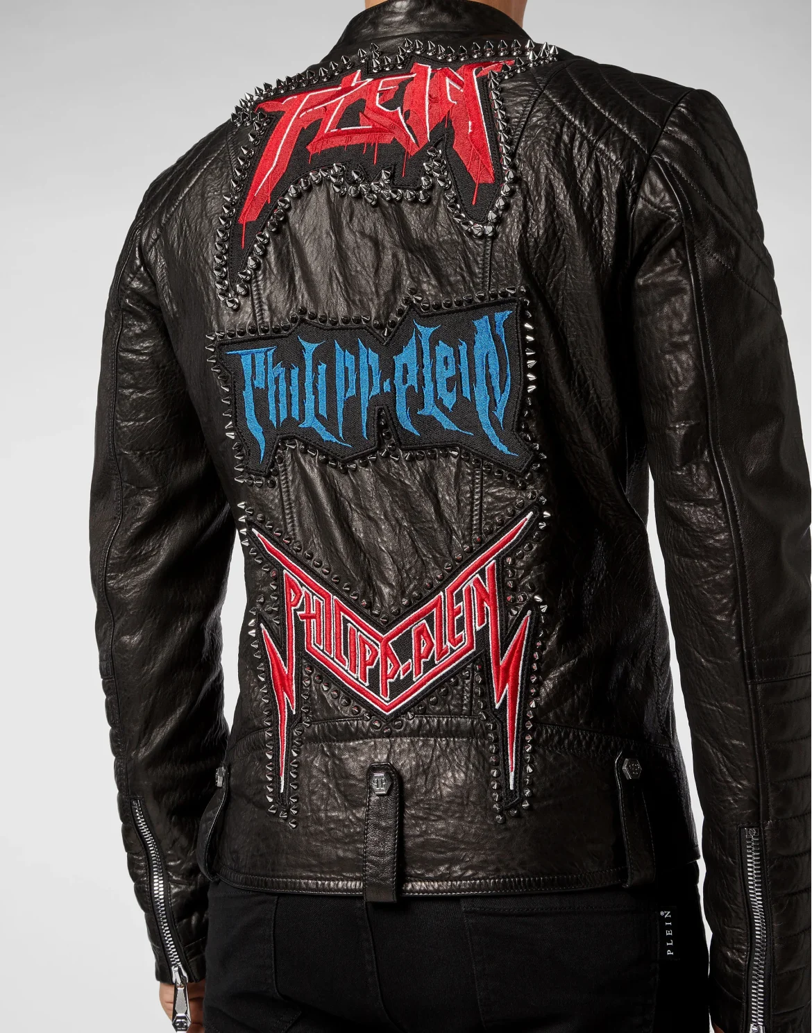 Leather Biker Rock PP, цвет: Черный