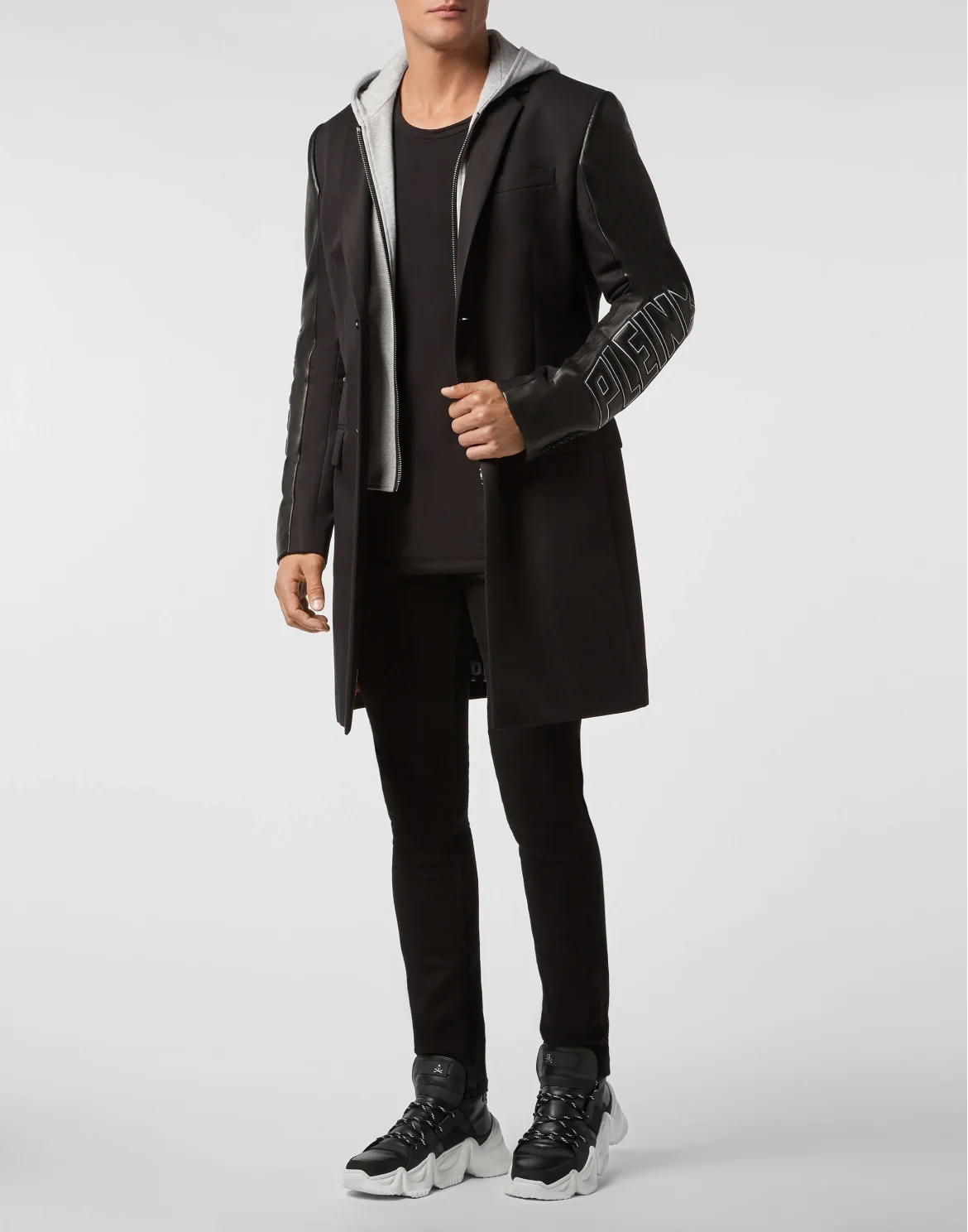 Coat Long Plein Star, цвет: Черный