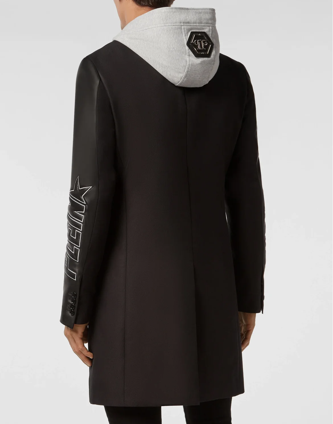 Coat Long Plein Star, цвет: Черный