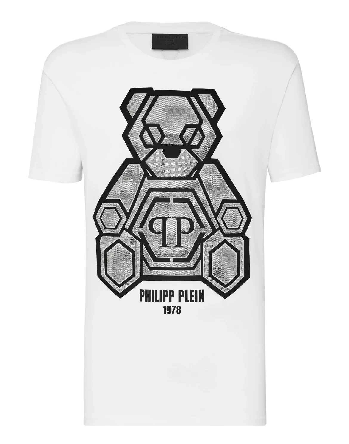 T-shirt Round Neck SS Teddy Bear, цвет: Белый