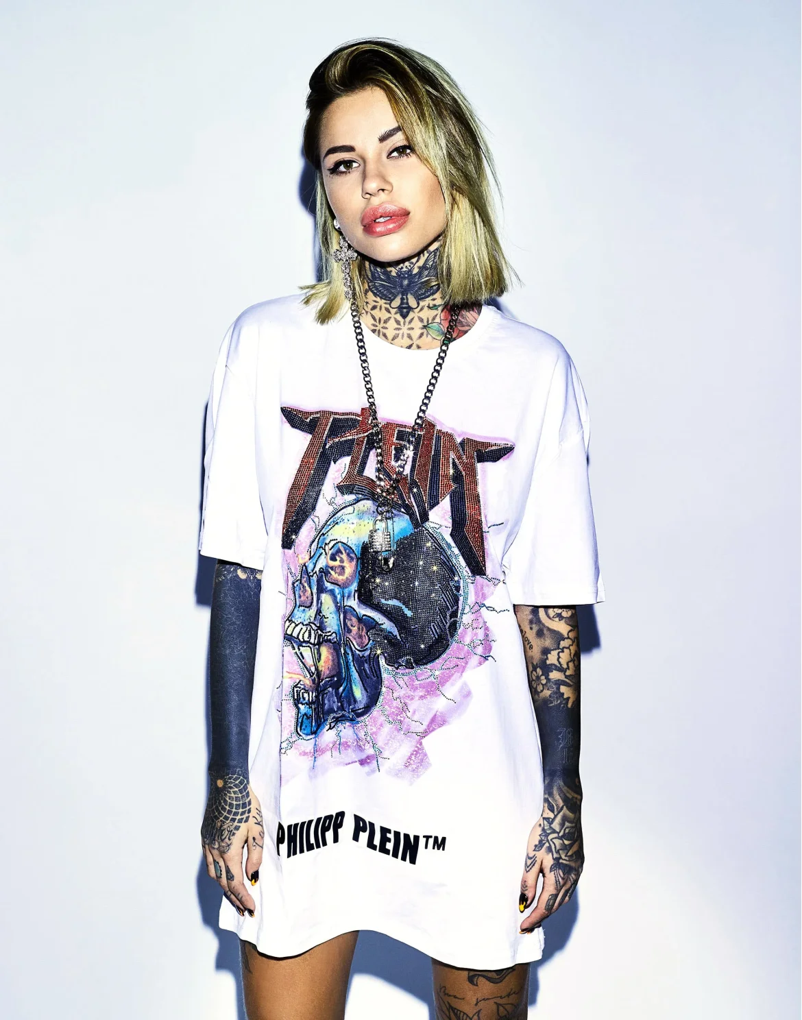 T-shirt Round Neck SS Rock PP, цвет: Белый