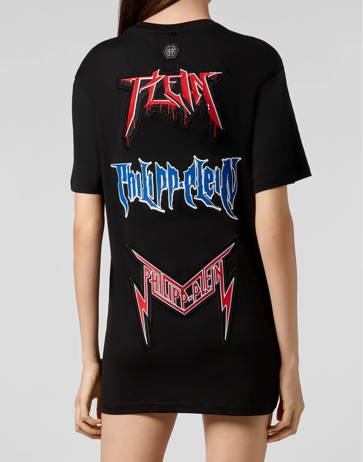 T-shirt Round Neck SS Rock PP, цвет: Черный