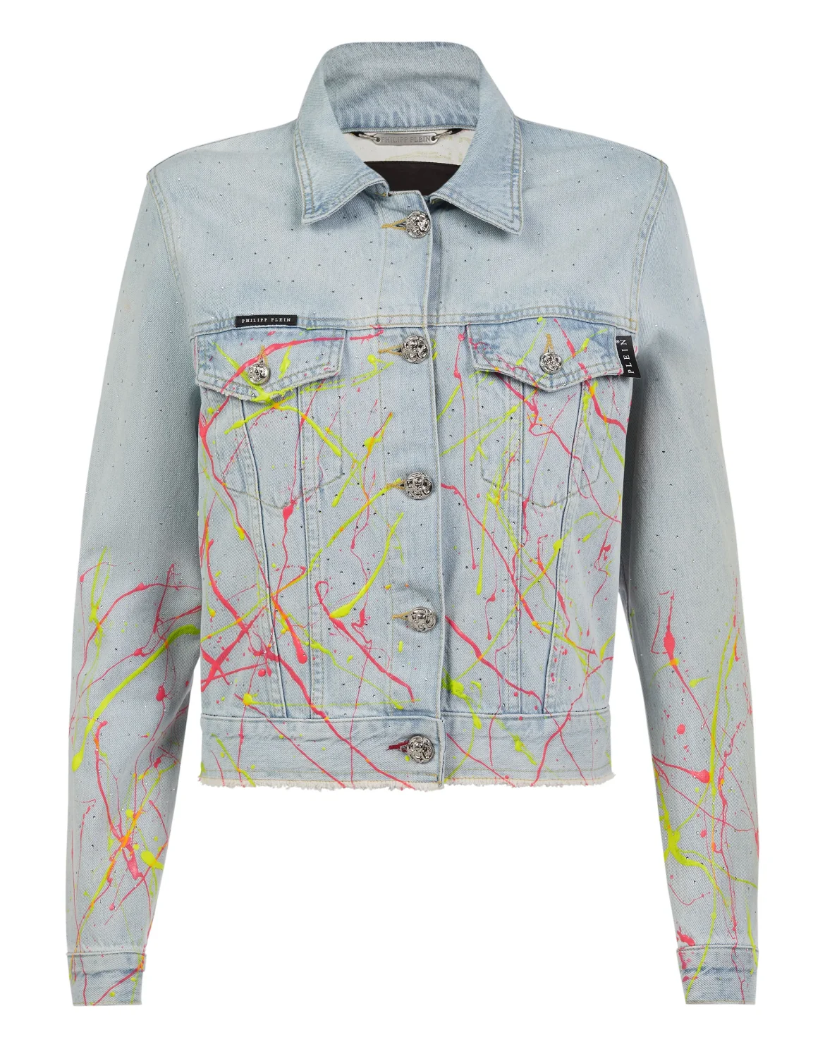Denim Jacket Crystal, цвет: Голубой