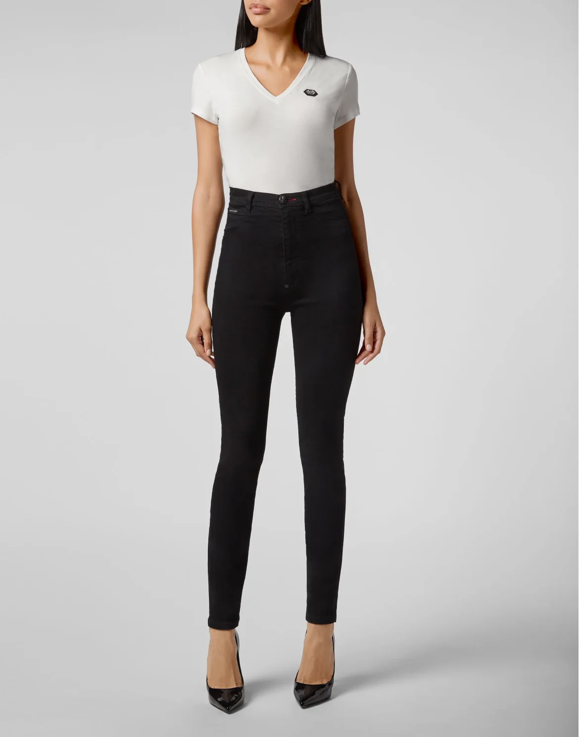 Super High Waist Jegging, цвет: Черный