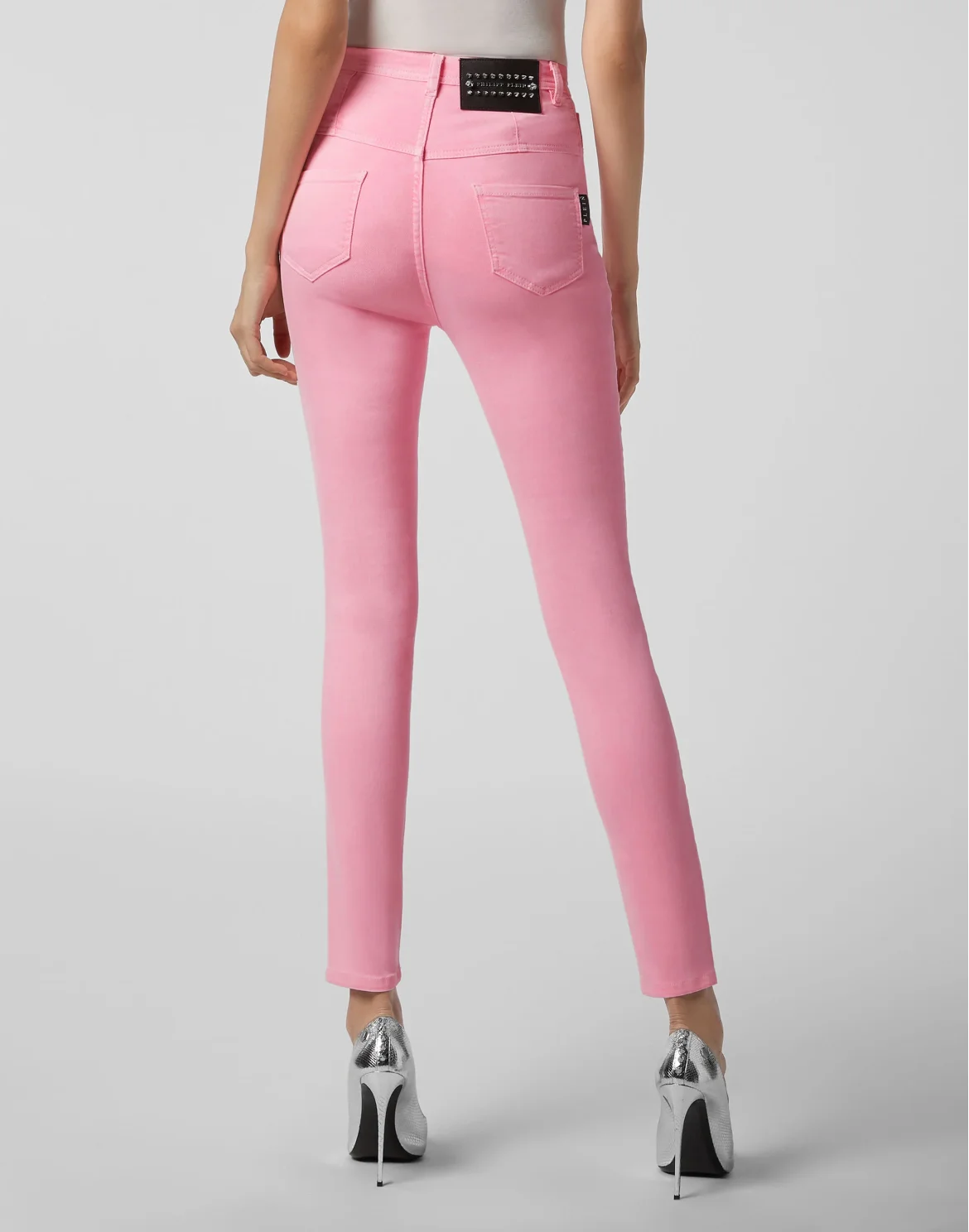 Super High Waist Jegging, цвет: Розовый