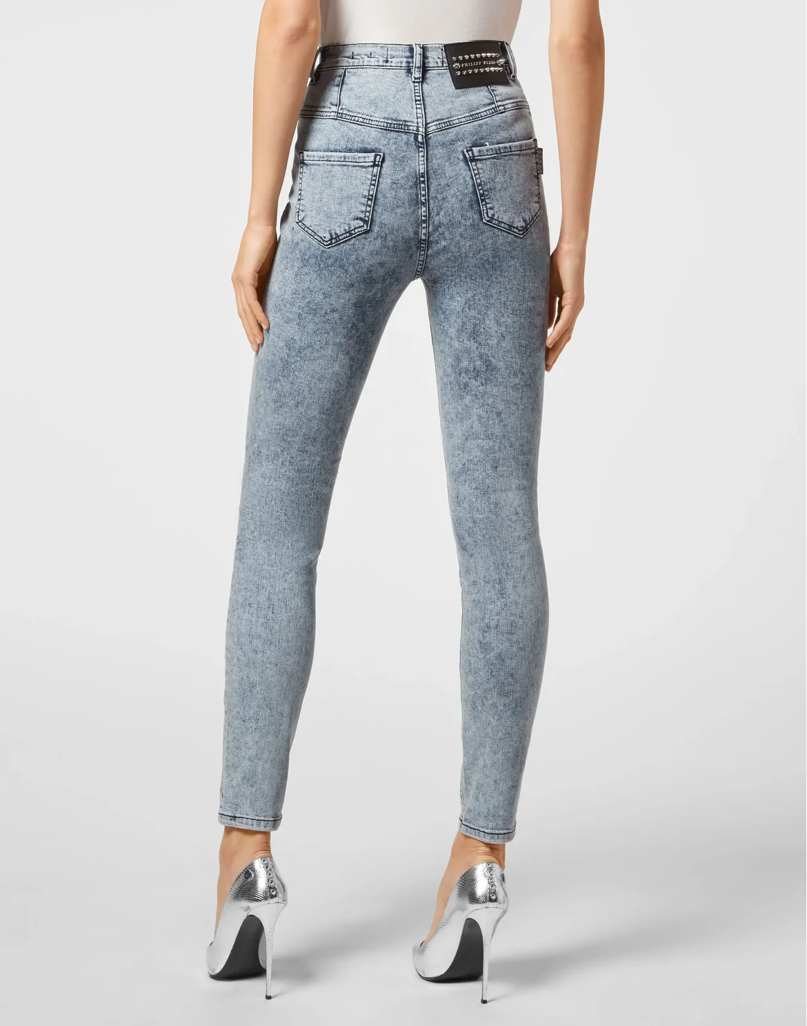 Super High Waist Jegging, цвет: Синий