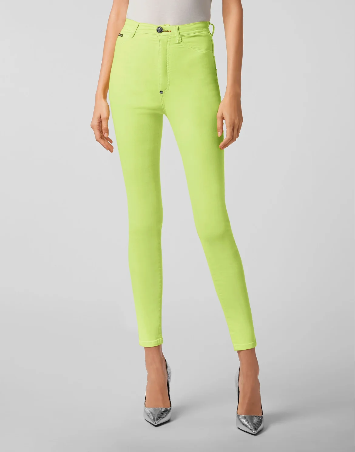 Super High Waist Jegging, цвет: Желтый