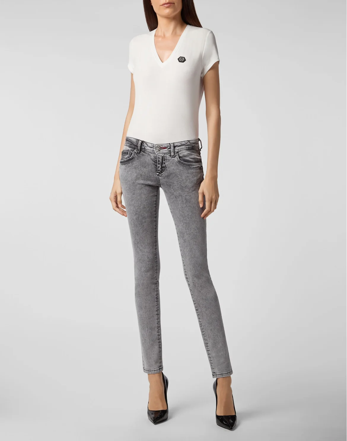 Slim Fit, цвет: Серый