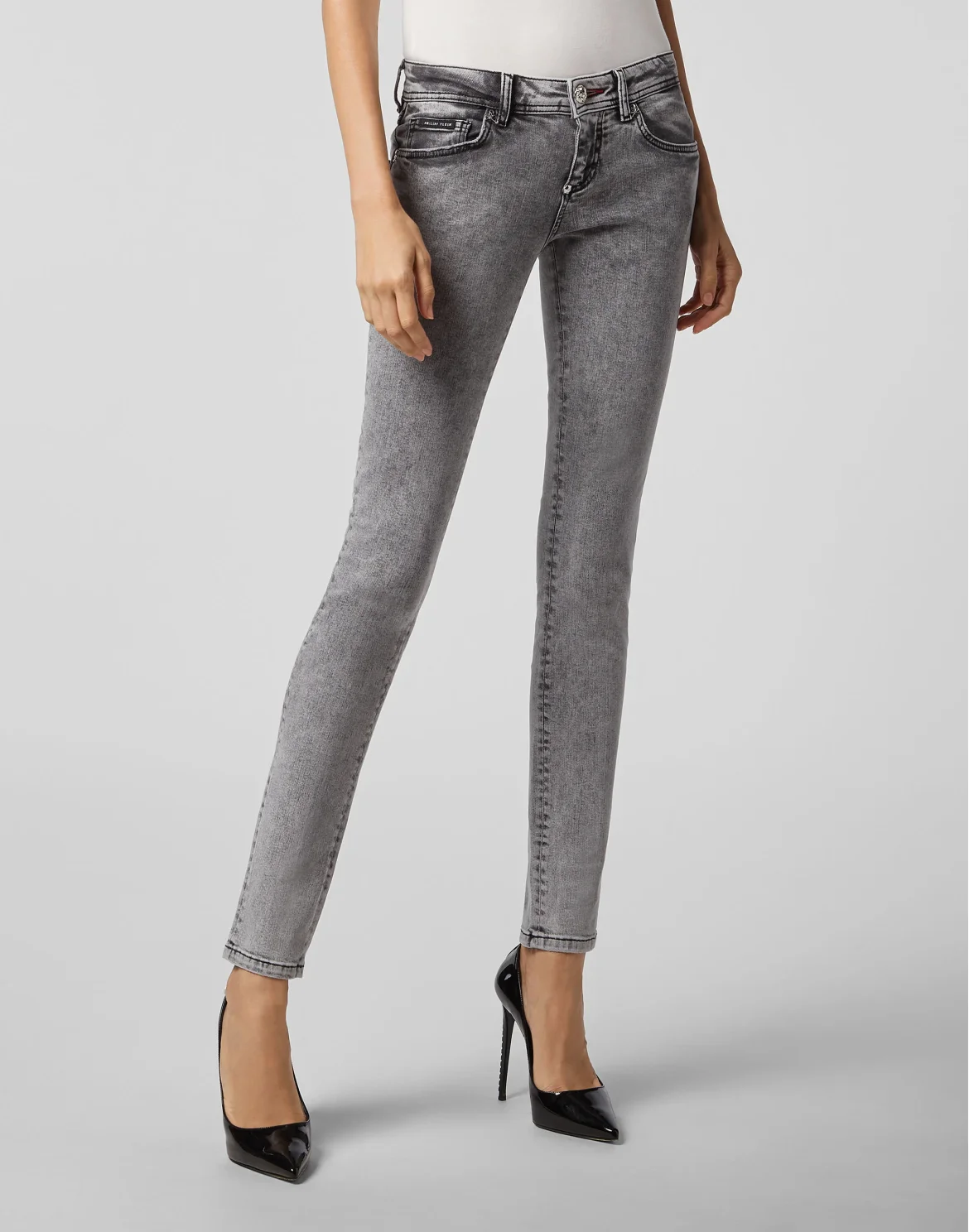 Slim Fit, цвет: Серый