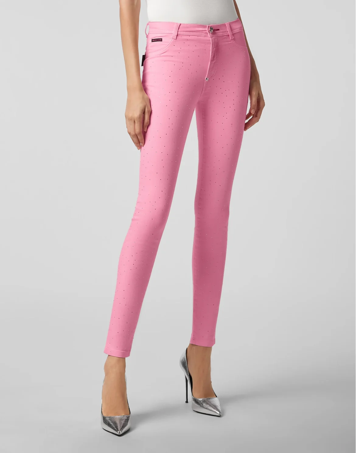 High Waist Jegging Crystal, цвет: Розовый