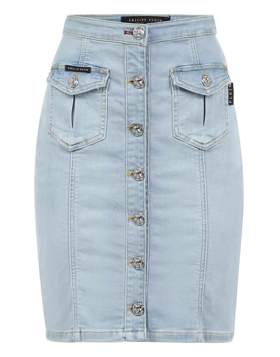 Denim Skirt, цвет: Голубой